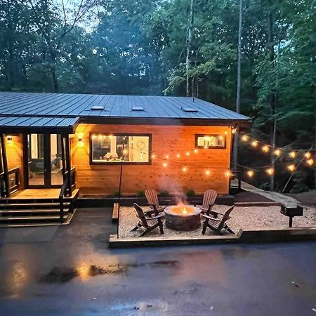 Modern Mountain Getaway With Hot Tub, Fire Pit Vila Sautee Nacoochee Exterior foto
